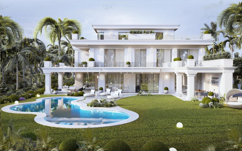 Villa spectaculaire avec vue imprenable à Las Lomas del Marbella Club