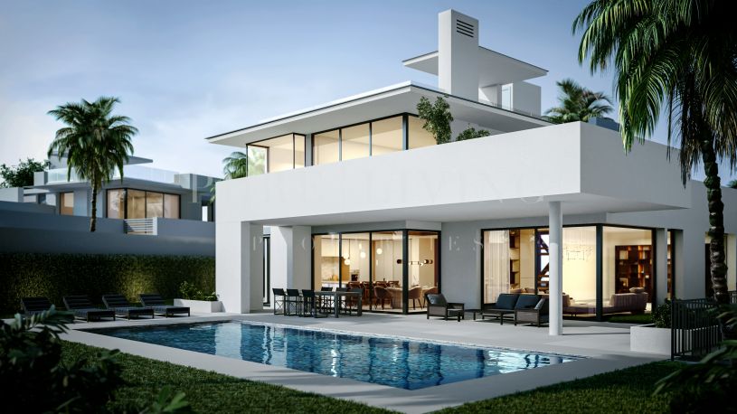 Brand new Villa with sea views in La Carolina, Marbella Golden Mile