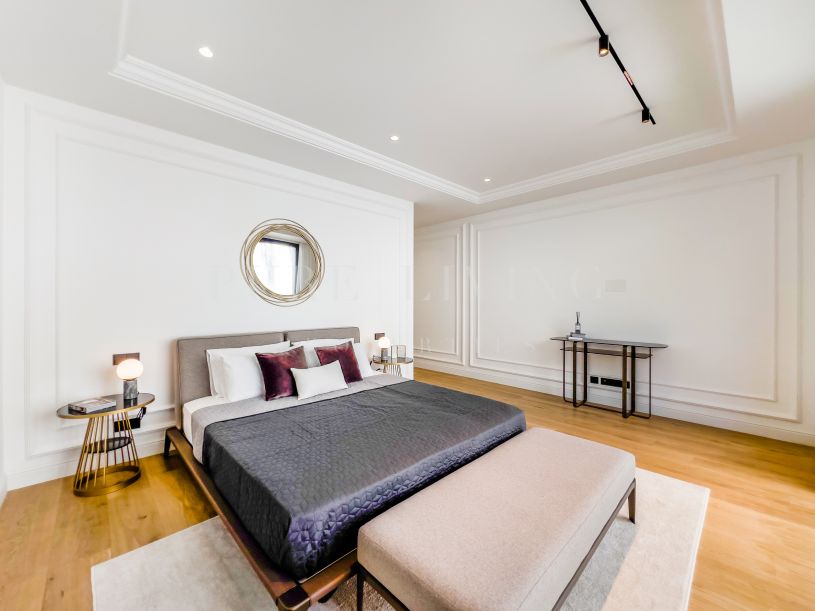 Villa exclusive à Lomas de Marbella Club – Vue sur la mer et piscine d'eau salée chauffée