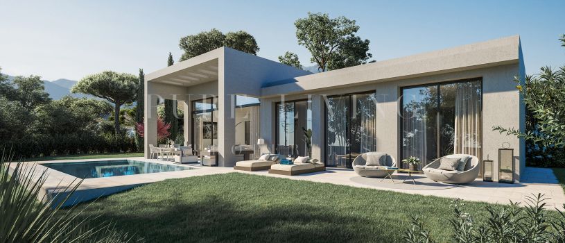 Prachtige Villa in een nieuwe ontwikkeling met panoramisch uitzicht in Benahavis