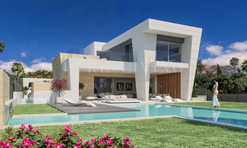 Spectaculaire villa moderne sur plan à vendre à Nagüeles, Marbella Golden Mile