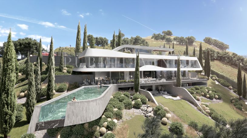 Prachtige Villa met panoramisch uitzicht op zee in Real de la Quinta