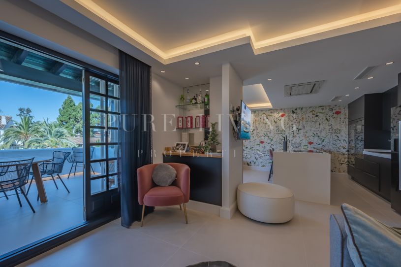 Ático junto a la playa en Puente Romano Fase II