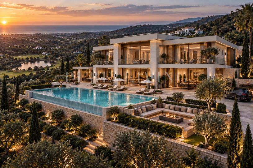 Outstanding project with amazing panoramic views located in Marbella Club Golf Resort, Benahavís