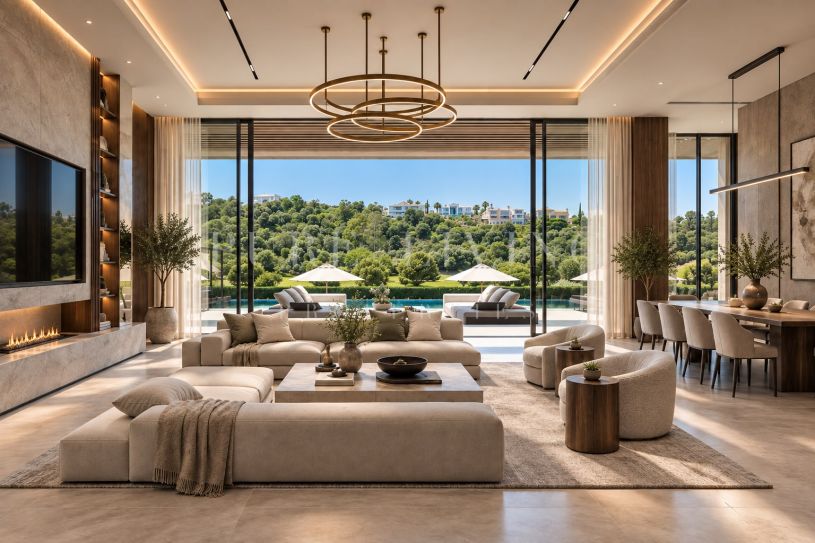 Outstanding project with amazing panoramic views located in Marbella Club Golf Resort, Benahavís