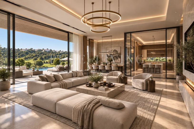 Outstanding project with amazing panoramic views located in Marbella Club Golf Resort, Benahavís