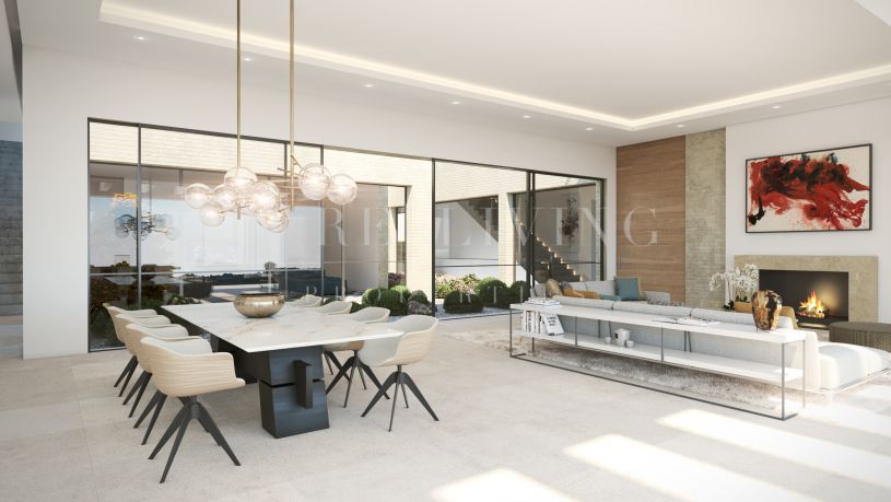 Prachtig project gelegen in het prestigieuze Los Flamingos, Benahavís