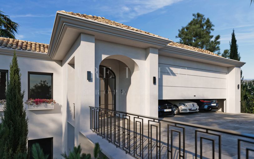 Projet exquis situé dans le prestigieux Los Flamingos, Benahavís