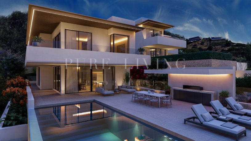 Magnifique villa avec une vue impressionnante sur la mer, située dans un endroit privilégié, Altos de Los Monteros