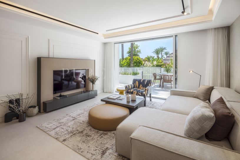 Prachtig begane grond appartement in Marina Puente Romano