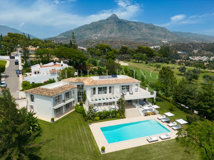 Luxe villa in de beveiligde urbanisatie Peñablanca, Marbella