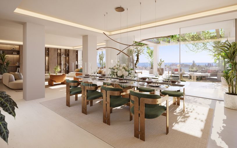 Penthouse aan de Golden Mile van Marbella, op loopafstand van Puente Romano