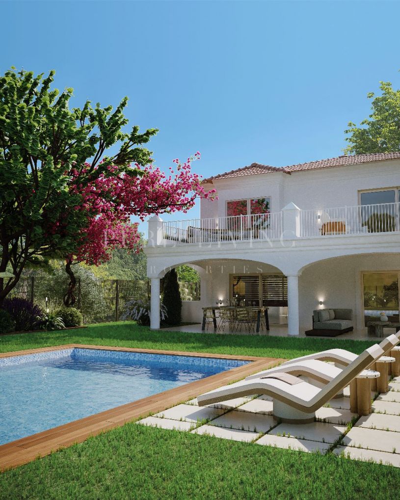 Fabuleux villa familiale contemporaine à distance de marche des meilleures plages de Marbella