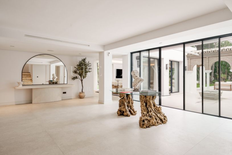 Indrukwekkende villa 'Las Palmeras' in Nueva Andalucia, Marbella