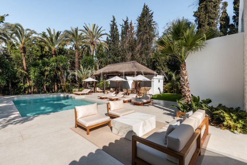 Indrukwekkende villa 'Las Palmeras' in Nueva Andalucia, Marbella