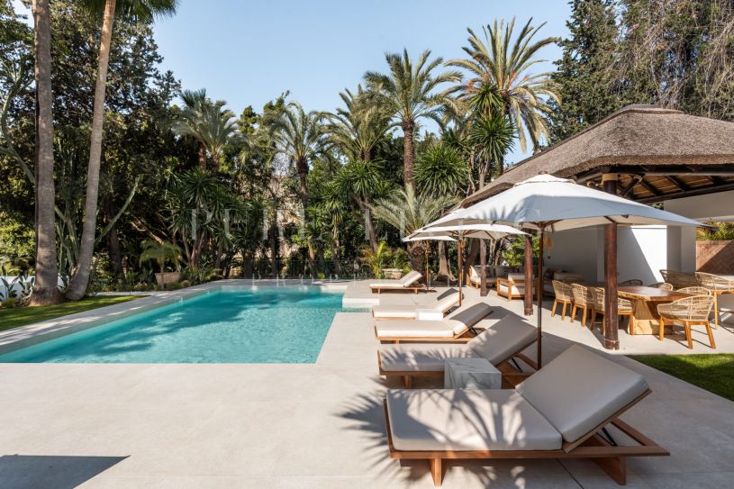 Indrukwekkende villa 'Las Palmeras' in Nueva Andalucia, Marbella