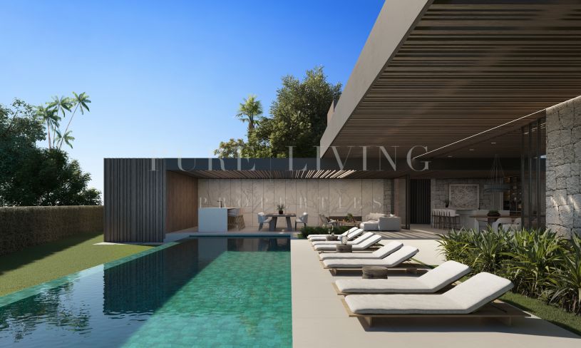 Superbe villa de six chambres à vendre à Las Parcelas del Golf, Nueva Andalucia.
