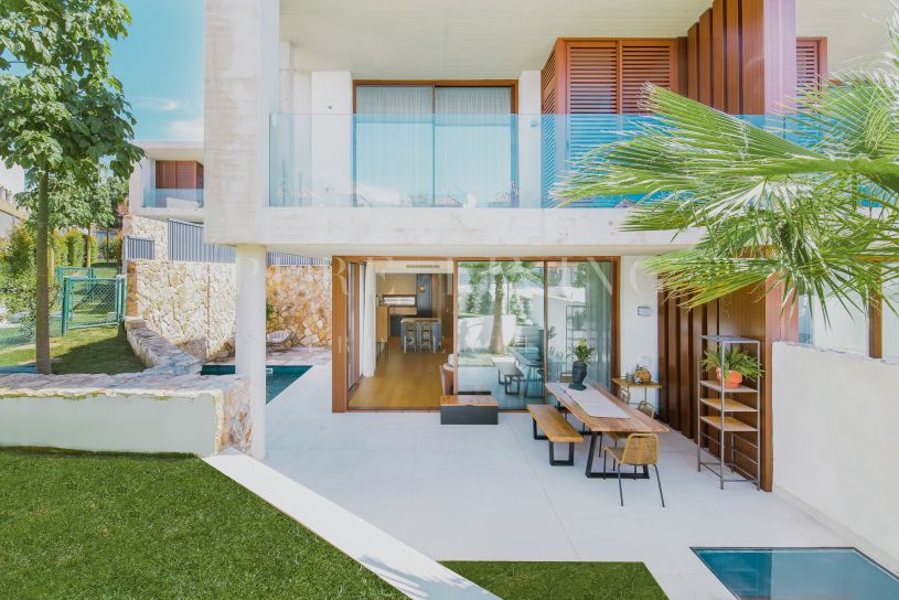 Designer semi-detached villa on Marbella's Golden Mile