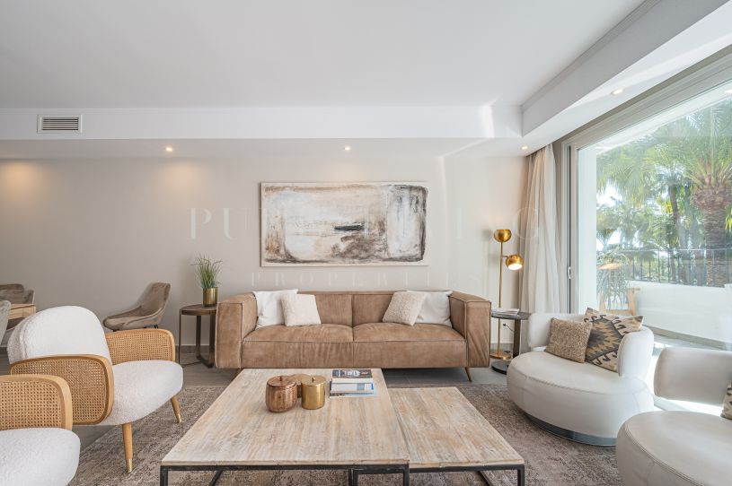 Duplex Penthouse voor korte termijn huur in Marina Puente Romano, Marbella Golden Mile