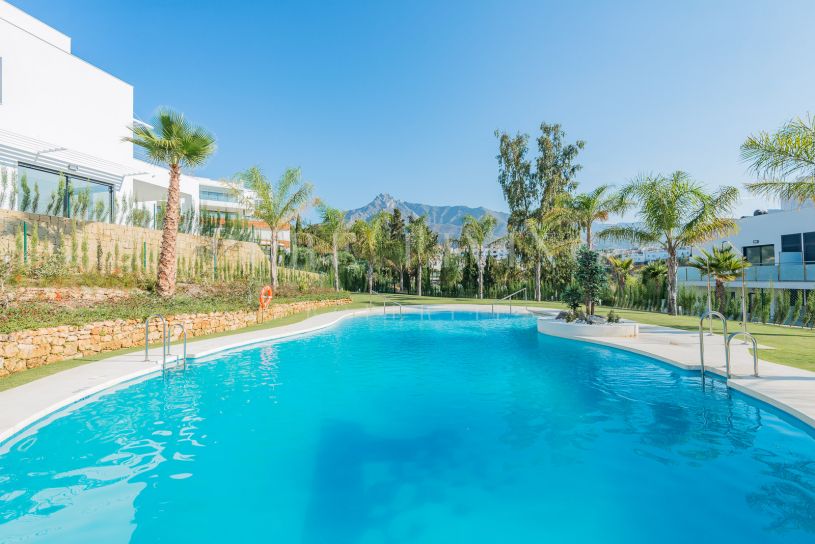 Uitstekende drie slaapkamer appartement gelegen in de nieuwe ontwikkeling Nazules, Golden Mile.