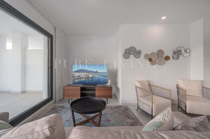 Uitstekende drie slaapkamer appartement gelegen in de nieuwe ontwikkeling Nazules, Golden Mile.