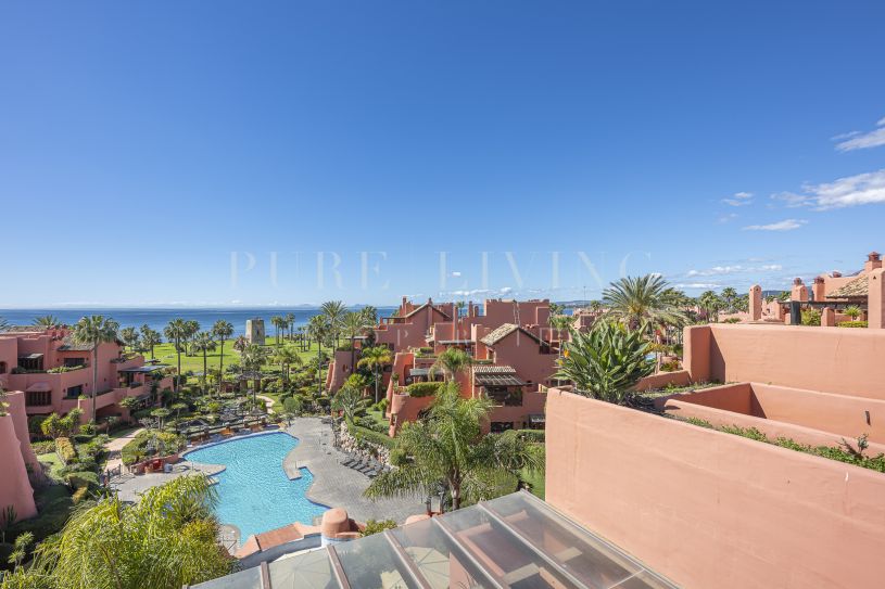 Luxury Beachfront Duplex Penthouse in Torre Bermeja, Estepona