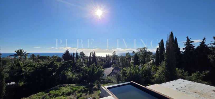 Villa contemporánea de lujo de 6 dormitorios con vistas al mar en Hacienda Las Chapas, Marbella Este