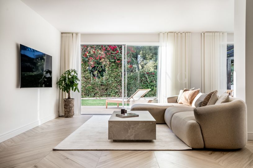 Gerenoveerd begane grond appartement in Kings Hill, Marbella Golden Mile