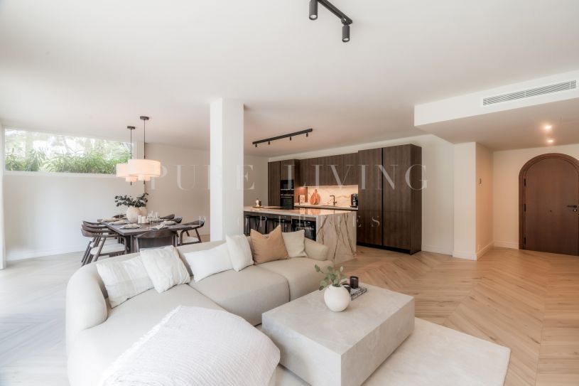 Gerenoveerd begane grond appartement in Kings Hill, Marbella Golden Mile