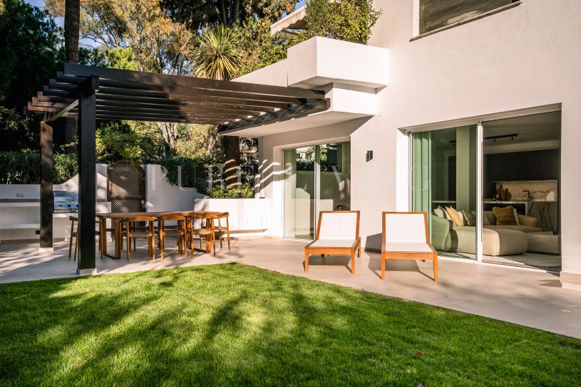 Gerenoveerd begane grond appartement in Kings Hill, Marbella Golden Mile