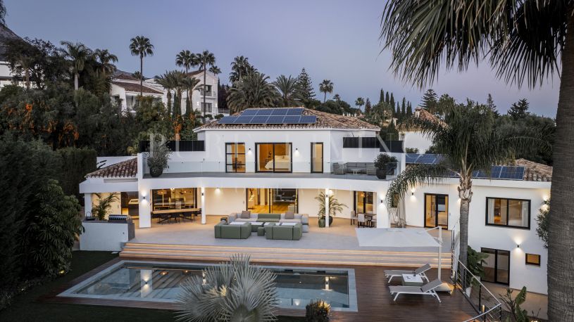 Villa de luxe au design exclusif à vendre sur la Golden Mile de Marbella