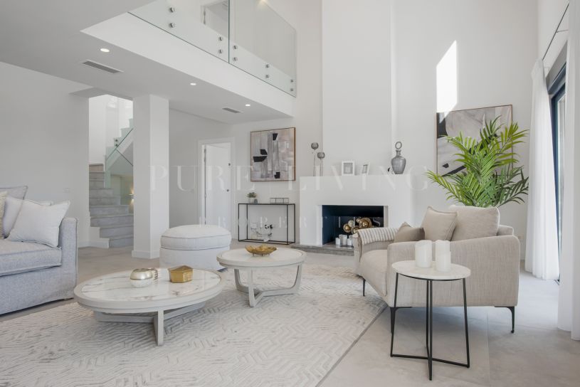 Luxe villa in Los Flamingos met uitzicht op zee, zwembad, fitnessruimte en 24-uurs beveiliging