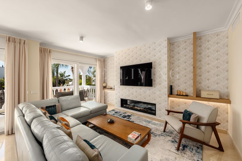 Luxury 4-bedroom villa in Nagüeles, above Marbella's Golden Mile.