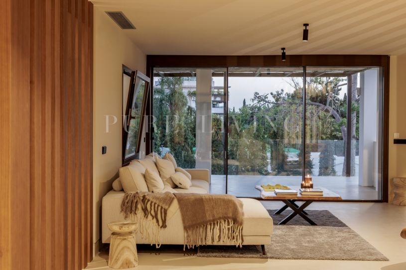 Villa de lujo junto a la playa en la Milla de Oro