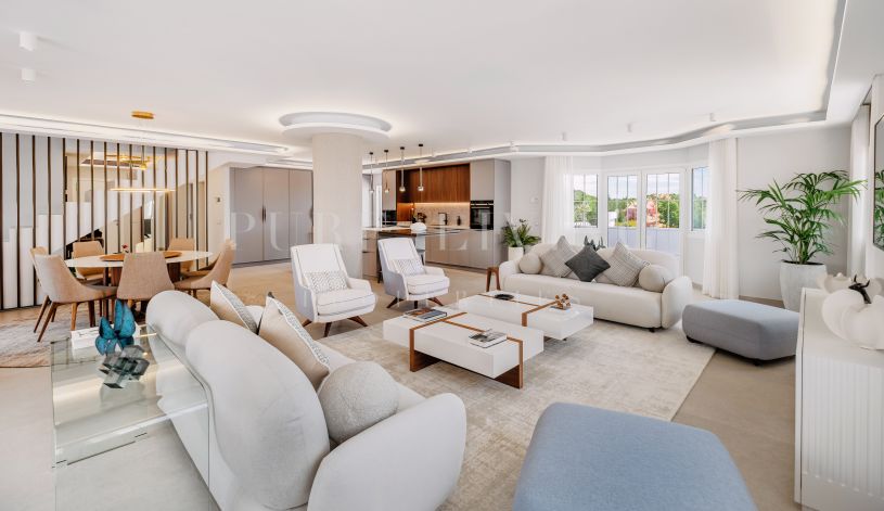 Contemporary Mediterranean Elegance with Panoramic Views in Nueva Andalucía, Marbella