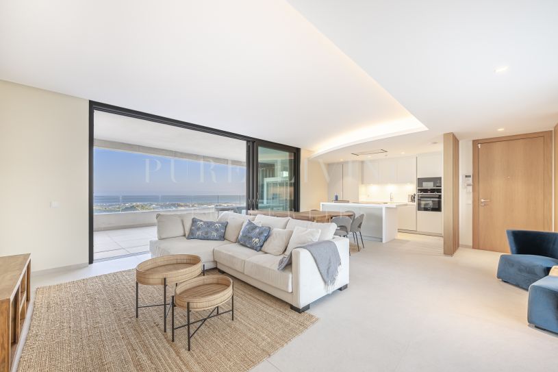 Appartement impressionnant de trois chambres avec vue sur la mer à Real de La Quinta.