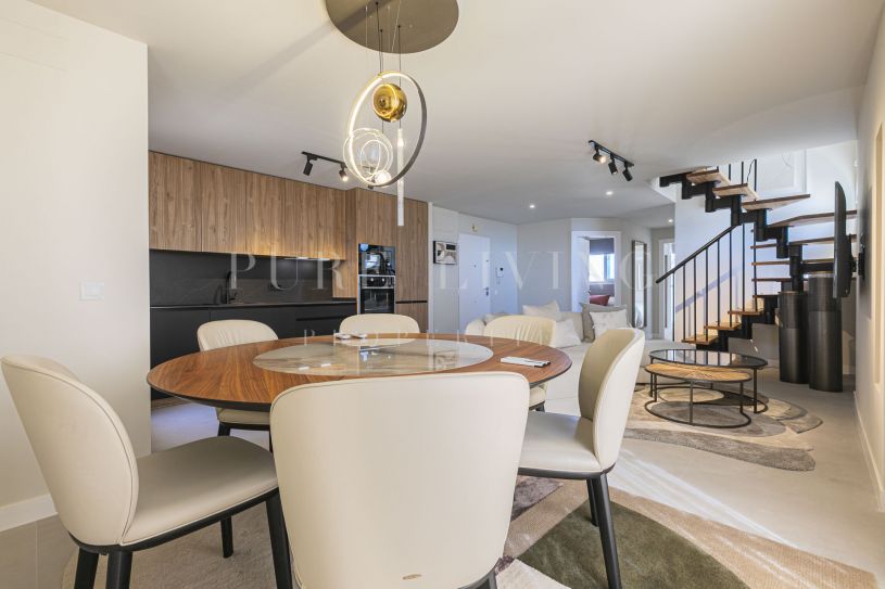 Three bedroom duplex in Señorio de Aloha, Nueva Andalucia