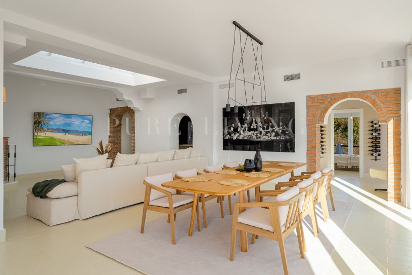 Six bedroom family home for sale in El Madroñal, Benahavis