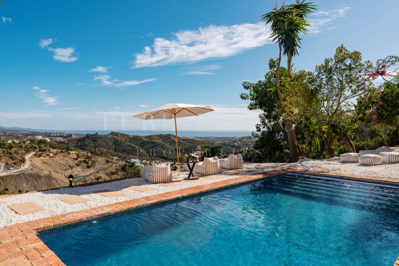 Six bedroom family home for sale in El Madroñal, Benahavis