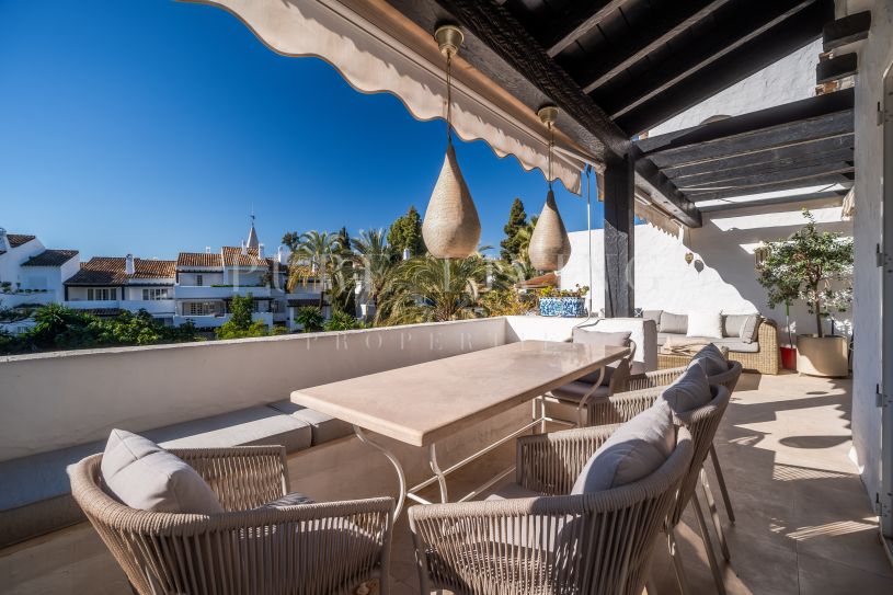 Penthouse voor korte termijn huur in Puente Romano II, Marbella Golden Mile