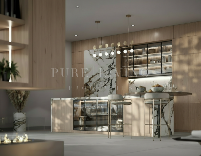 Villa de luxe neuve de 5 chambres avec vue sur la mer située dans le quartier prisé de Nagüeles, Marbella Golden Mile