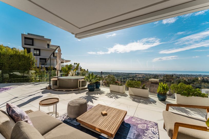 A contemporary three bedroom apartment in the exclusive BYU Hills for sale