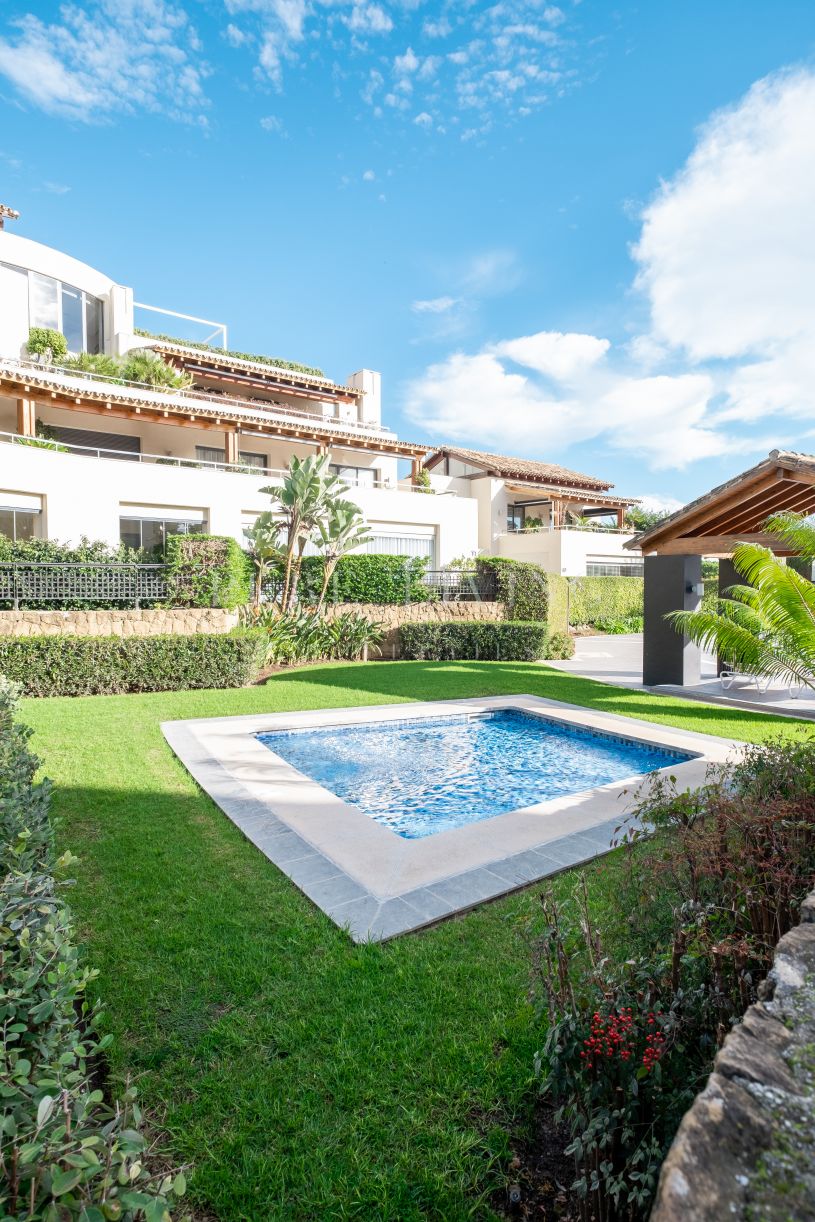 Prachtig gelijkvloers appartement met één slaapkamer, gelegen op een toplocatie in Sierra Blanca