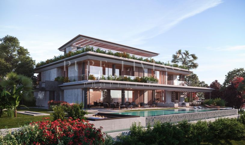 Projet de Villa Contemporaine et Durable avec Vue Panoramique sur la Golden Mile de Marbella