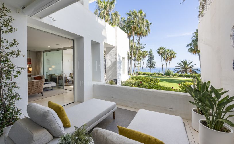 Appartement begane grond te koop in Marina Puente Romano, Marbella Golden Mile