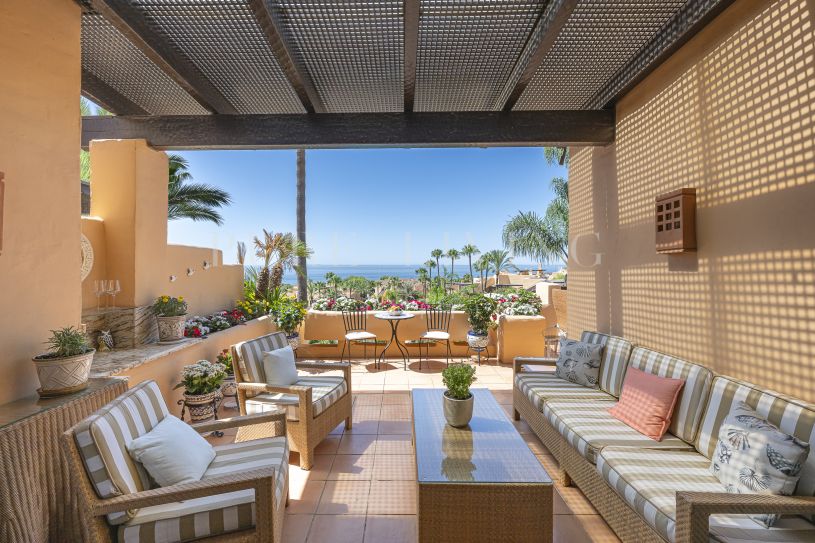 Luxe penthouse met panoramisch uitzicht op zee in Mansion Club, Sierra Blanca – Marbella's Golden Mile