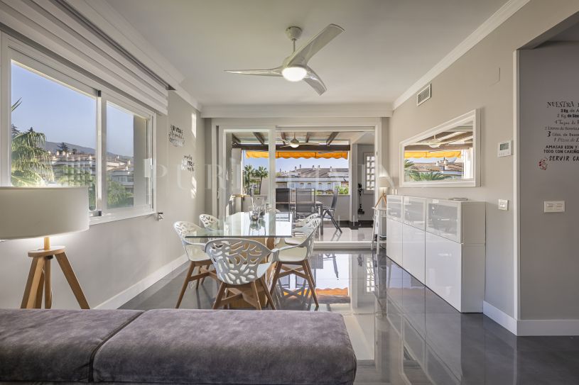 Duplex te huur in Nagüeles, Marbella’s Golden Mile – 4 slaapkamers, 3 badkamers