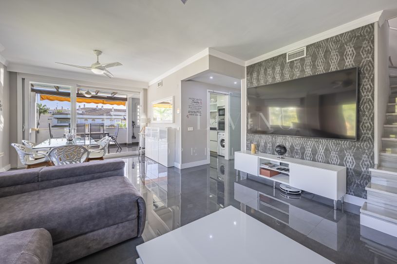 Duplex te huur in Nagüeles, Marbella’s Golden Mile – 4 slaapkamers, 3 badkamers