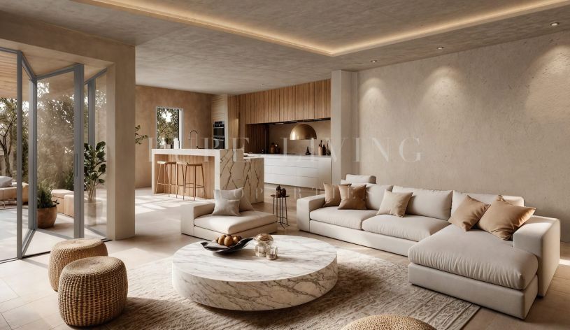 Villa de lujo de estilo resort, recién reformada, con piscina privada en Marbesa, Marbella Este