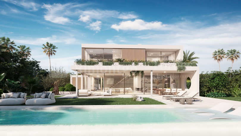 Casa Calma is a brand-new villa located near golf courses in a secure residential community.